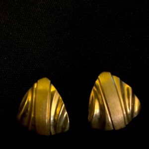 Gold tone Pierced earrings (bundle saver)